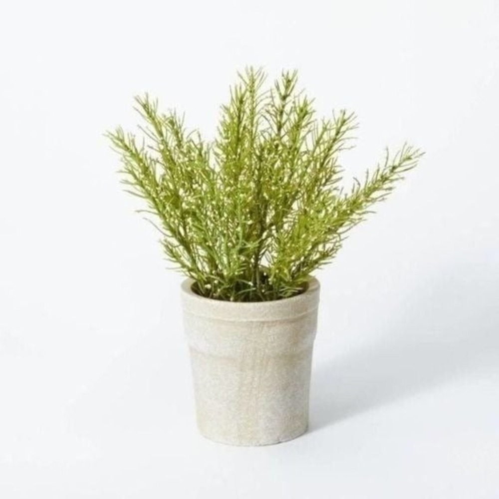 11.5" Faux Flowering Rosemary Potted‎ Plant - Threshold Studio McGee, Target